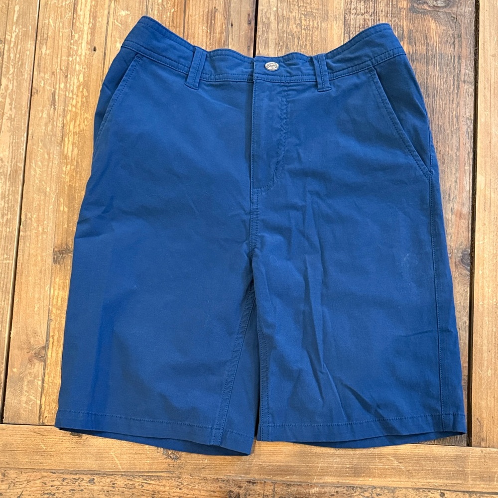 Southern Tide Boy’s Blue Flat Front Shorts